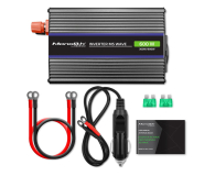 Qoltec Przetwornica napięcia 600 MS Wave | 12V na 230V | 300/600W | - 1190371 - zdjęcie 6